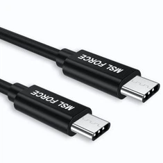MSLFORCE | USB-IF Certified 1m สาย USB C M / M, USB 3.1 Gen 2 10Gbps