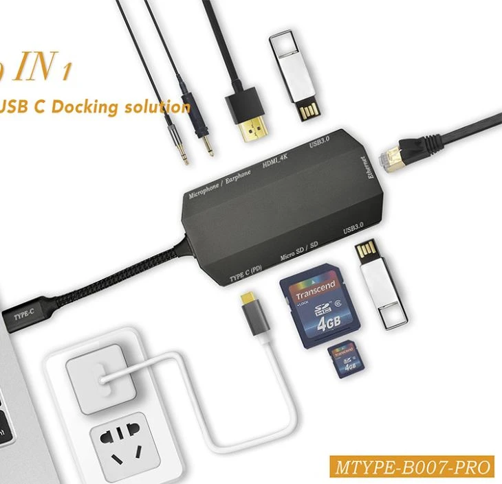 USB C ถึงไมโครโฟนไมโครโฟนเสียง 3.5 มม