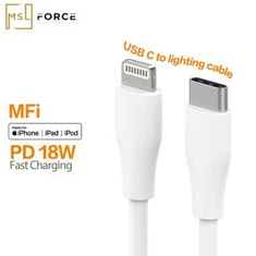 ช้อปปิ้งออนไลน์ MSLFORCE | USB Type C MFi ไปยังสาย Lightning
