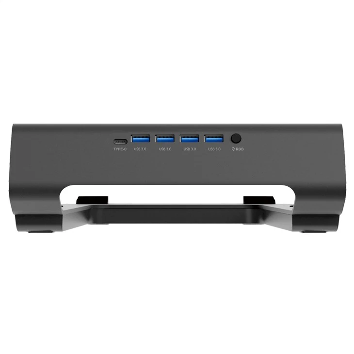 ขาตั้งแล็ปท็อปอลูมิเนียมพร้อม USB C HUB