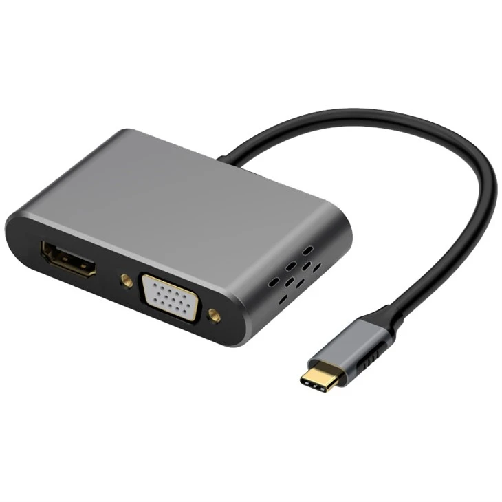 4 In 1 SST HUB พร้อม HDMI 4K อัตราการรีเฟรชสูง 60hz
