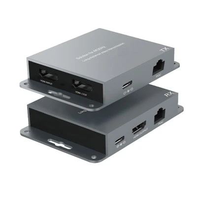 ชุดขยายสัญญาณ HDMI บน Cat5/6 พร้อม POC
